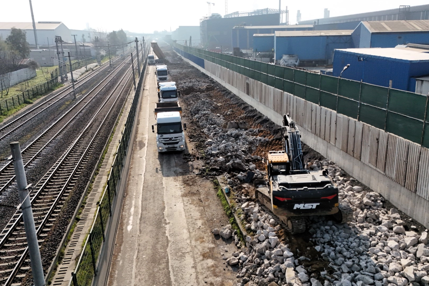 Kocaeli Büyükşehir’den Gebze bölgesine dev yol yatırımı
