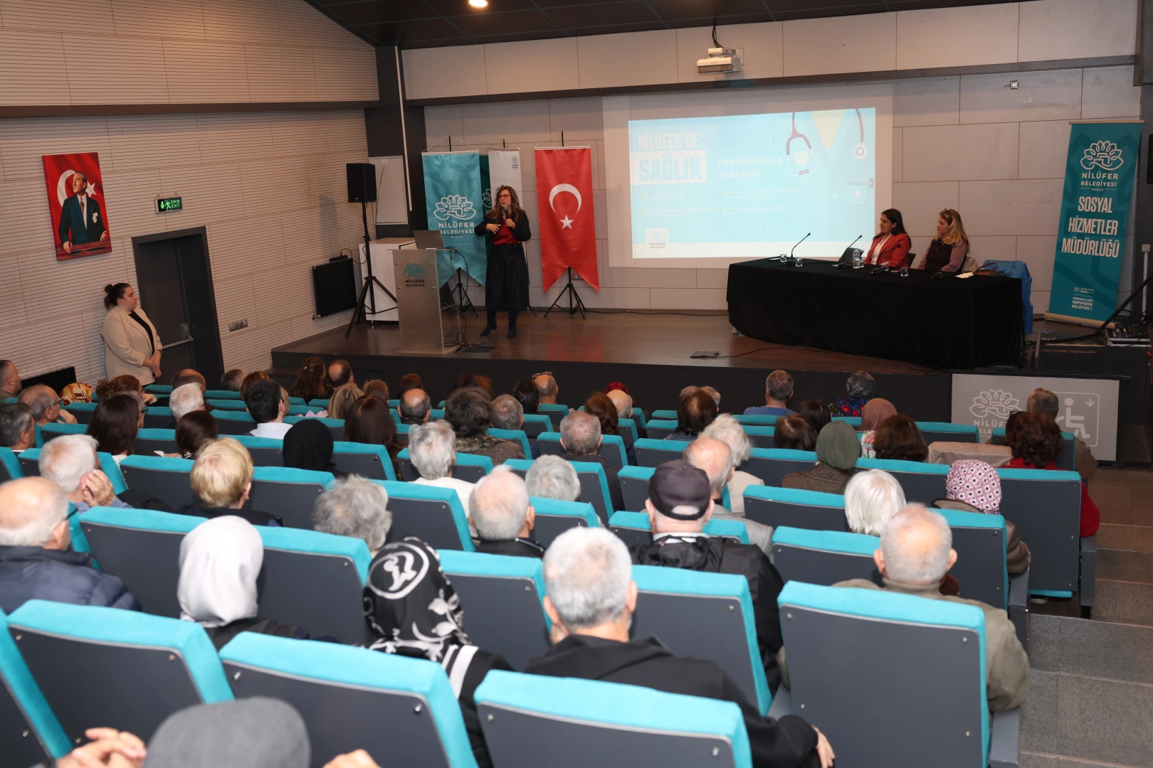 Buras Nilüfer’de ‘Parkinsonla Yaşamak’ masaya yatırıldı