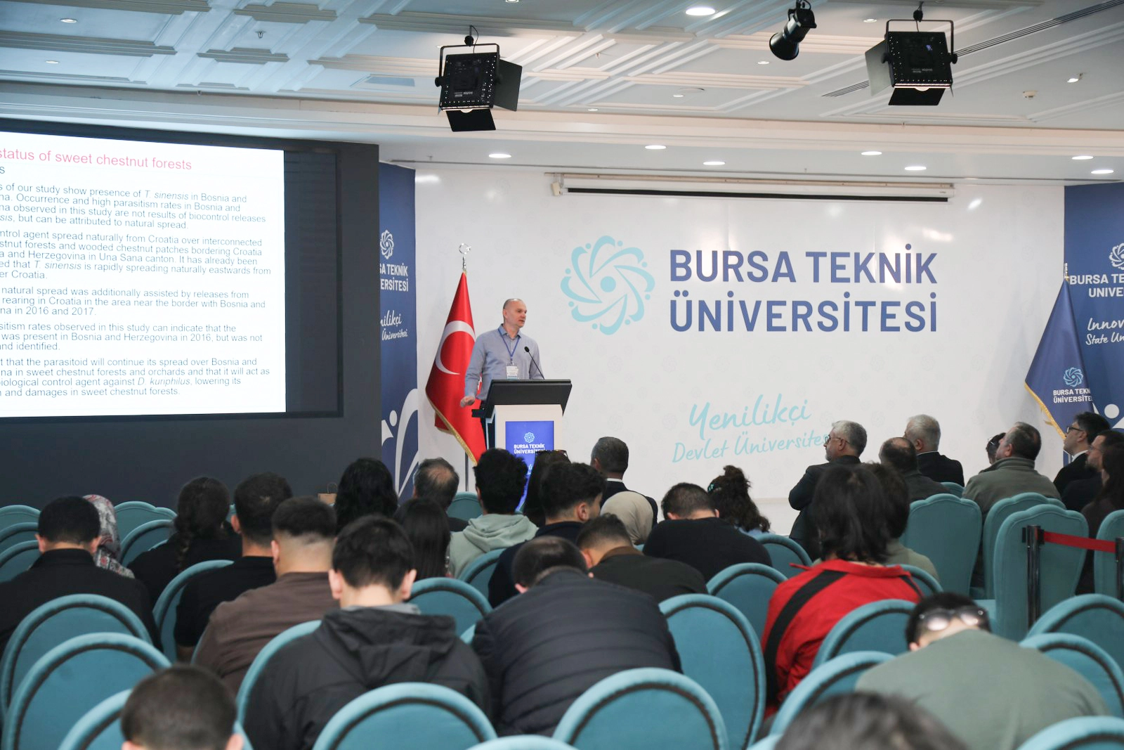 BTÜ’de kestane ormanlarının geleceği masaya yatırıldı