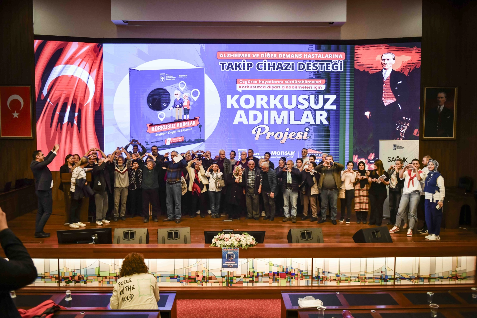 Ankara’da alzheimer ve demans hastalarına ‘Korkusuz Adımlar’ Desteği”